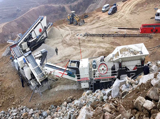 紅星機器移動式破碎站，致力于全球砂石骨料投資者